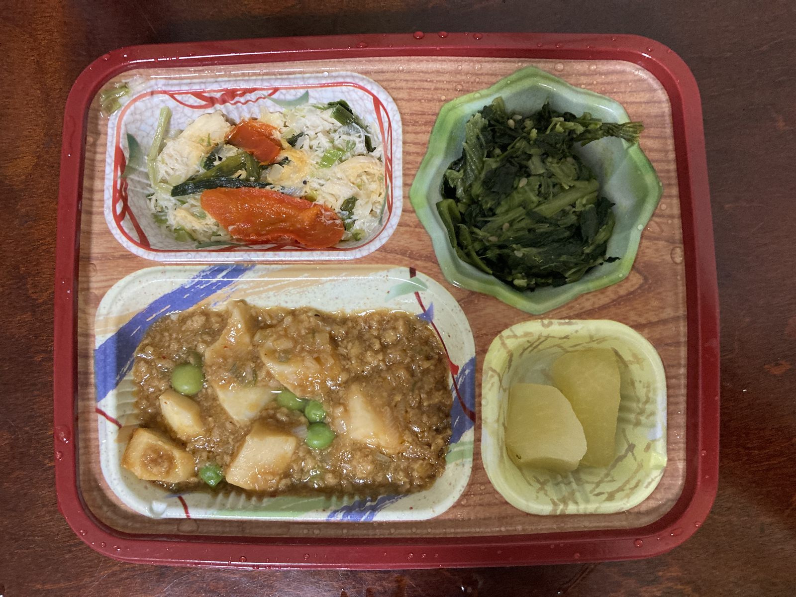 タイヘイ 彩ごころ 麻婆豆腐を温めた状態